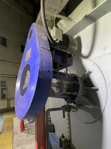 煙氣脫硫塔側入式攪拌現場